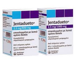 ДЖЕНТАДУЭТО (линаглиптин и метформин) / JENTADUETO (linagliptin and metformin)
