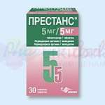 ПРЕСТАНС (амлодипин+периндоприл) / PRESTANCE (amlodipine+perindopril)
