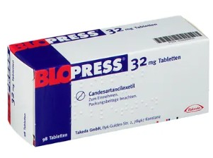 БЛОПРЕСС (Кандезартанcилексетил) / BLOPRESS (Candesartancilexetil)