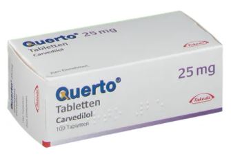 КУЭРТО, КУЕРТО (Карведилол) / QUERTO (Carvedilol)