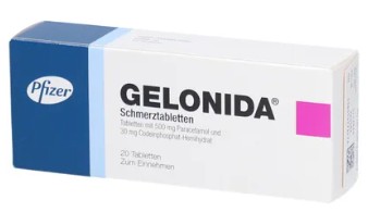 ГЕЛОНИДА (парацетамол + кодеин фосфат) / GELONIDA (paracetamol + codeine phosphate)