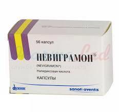 НЕВИГРАМОН (налидиксовая кислота) / NEVIGRAMON (nalidixic acid)