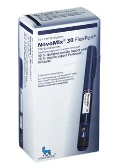 НОВОМИКС 30 Флекспен (инсулин аспарт) / NOVOMIX 30 FlexPen (insulin aspart)