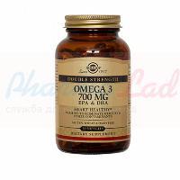 СОЛГАР ДВОЙНАЯ ОМЕГА -3 700 ЭПК (БАД) / SOLGAR DOUBLE OMEGA-3 700 EPA