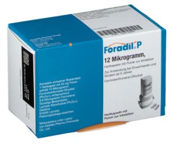 ФОРАДИЛ П (формотерол) / FORADIL P (formoterol)