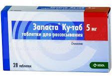 ЗАЛАСТА КУ-ТАБ (оланзапин) / ZALASTA Q-TAB (olanzapine)