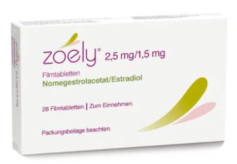 ЗОЭЛИ (эстрадиол+номегэстрол) / ZOELY (estradiol+nomegestrol)
