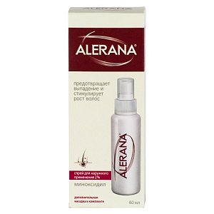 АЛЕРАНА (миноксидил) / ALERANA (minoxidil)