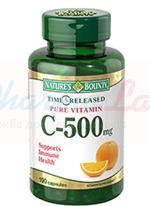 НЕЙЧЕС БАУНТИ ВИТАМИН С (БАД) / NATURES BEAUNTY VITAMIN C