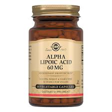 СОЛГАР Альфа-липоевая кислота (БАД) / SOLGAR Alpha lipoic acid