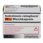 ИЗОТРЕТИНОИН-ратиофарм / ISOTRETINOIN-ratiopharm капс. 20 мг / 30 шт.