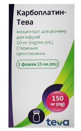 КАРБОПЛАТИН-Тева / CARBOPLATIN-Teva