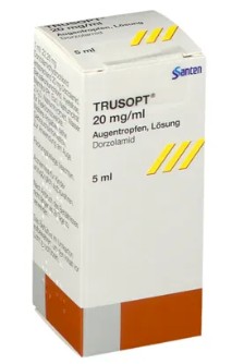 ТРУСОПТ (дорзоламид) / TRUSOPT (dorzolamide)