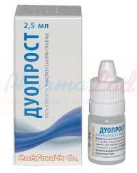 ДУОПРОСТ (латанопрост+тимолол) / DUOPROST (latanoprost+timolol)