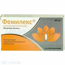 ФЕМИЛЕКС (молочная кислота) /  FEMILEX (lactic acid)