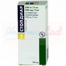 СТОПДИАР (нифуроксазид) / STOPDIAR (nifuroxazide)