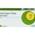 ЛОРАТАДИН ТЕВА (лоратадин) / LORATADINE TEVA (loratadine)