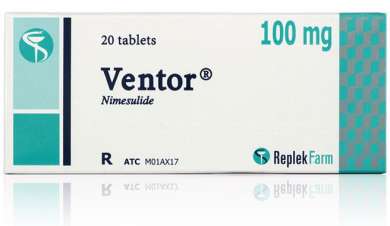 ВЕНТОР таблетки (Нимесулид) / VENTOR tablets (Nimesulide)