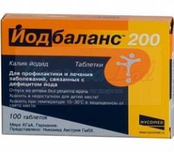 ЙОДБАЛАНС (калия йодид) / JODBALANCE (potassium iodide)