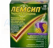ЛЕМСИП (парацетамол+фенилэфрин) / LEMSIP (paracetamo+phenylephrine)