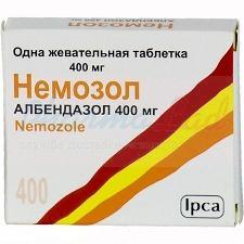 НЕМОЗОЛ (албендазол) / NEMOZOLE (albendazole)
