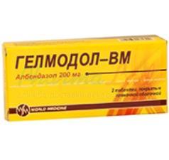 ГЕЛМОДОЛ-ВМ ( албендазол) / GELMODOL-VM (albendazole)
