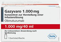 ГАЗИВА, ГАЗИВАРО (обинутузумаб) / GAZYVA, GAZYVARO (obinutuzumab)