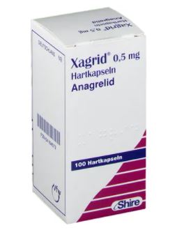 КСАГРИД (гидрохлорид анагрелид) / XAGRID (anagrelide hydrochloride)