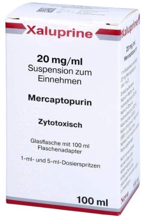 КСАЛУПРИН (меркаптопурин) / XALUPRINE (mercaptopurine)