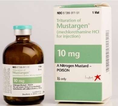 МУСТАРГЕН (мехлорэтамин гидрохлорид) / MUSTARGEN (mechlorethamine hydrochloride)