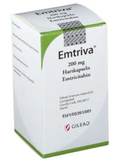 ЭМТРИВА (эмтрицитабин) / EMTRIVA (emtricitabine)