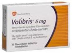 ВОЛИБРИС (амбрисентен) / VOLIBRIS (ambrisentan)