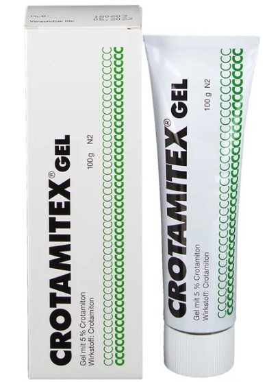 КРОТАМИТЕКС гель от чесотки, аналог СПРЕГАЛЬ (Кротамитон) / CROTAMITEX gel (Crotamiton)