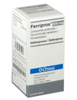ФЕРРИПРОКС (деферипрон) / FERRIPROX (deferiprone)