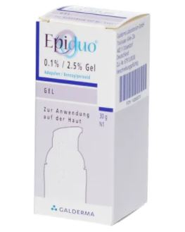 ЭПИДУО (адапален и перекись бензоила) / EPIDUO (adapalene and benzoyl peroxide)