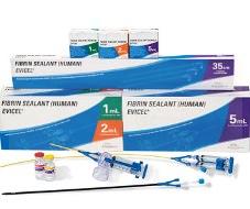 ЭВИСЕЛ, ИВИСЕЛ (фибриноген)  / EVICEL HUMAN SURGICAL SEALANT (fibrinogen)