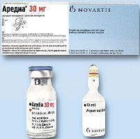 АРЕДИА (динатрия памидронат) / AREDIA (disodium pamidronate)
