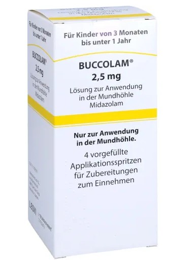 БУККОЛАМ (мидазолам) / BUCCOLAM (midazolam)