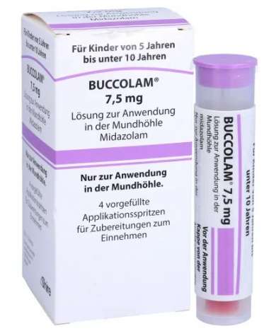 БУККОЛАМ (мидазолам) / BUCCOLAM (midazolam)