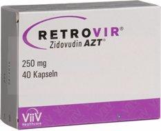 РЕТРОВИР (зидовудин) / RETROVIR (zidovudine)