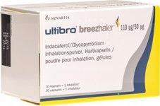 ЮЛТИБРО БРИЗХЕЙЛЕР (индакатерол) / ULTIBRO BREEZHALER (indacaterol)