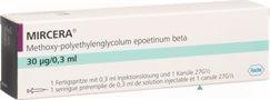 МИРЦЕРА (метоксиполиэтиленгликоль эпоэтин бета) / MIRCERA (methoxy polyethylene glycol-epoetin beta)