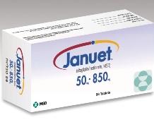 ДЖАНУЕТ (ситаглиптин+метформин) / JANUET (metformin+sitagliptin)