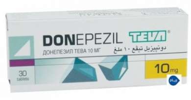 ДОНЕПЕЗИЛ Тева / DONEPEZIL Teva
