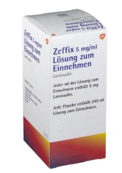 ЗЕФФИКС питьевой раствор (ламивудин) / ZEFFIX oral solution (lamivudine)
