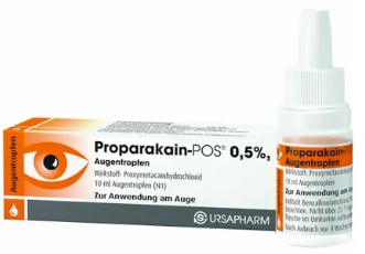 ПРОПАРАКАИН-ПОС, аналог Алкаин (проксиметакаин) / PROPARAKAIN-POS (proxymetacaine)