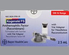 КОГЕНЭЙТ ФС (октоког альфа) / KOGENATE FS (octocog alfa)