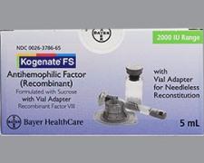 КОГЕНЭЙТ ФС (октоког альфа) / KOGENATE FS (octocog alfa)