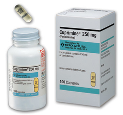 КУПРИМИН (Пеницилламин) / CUPRIMINE (Penicillamine)