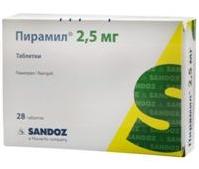 ПИРАМИЛ (рамиприл) / PIRAMIL (ramipril)